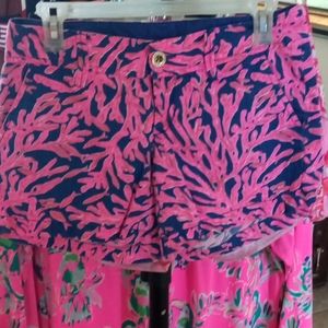 Lilly Pulitzer Callahan Shorts Size 0